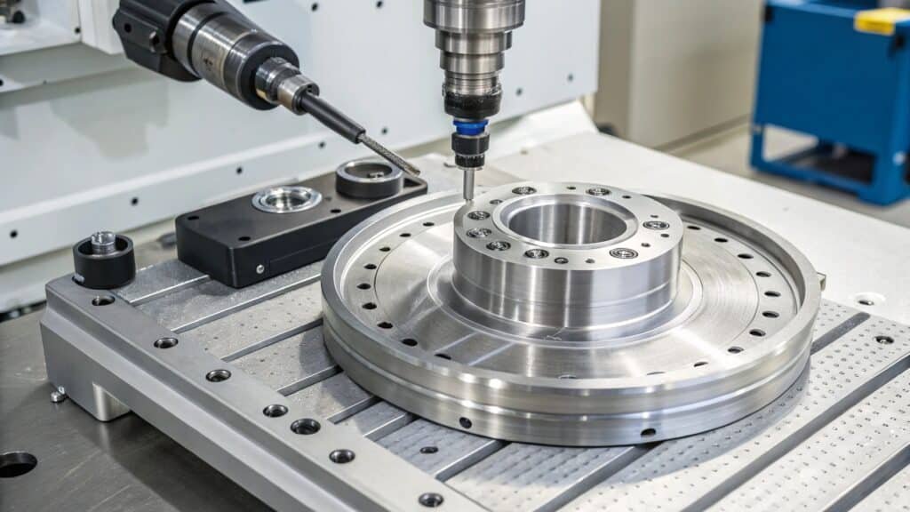 Diagram illustrating the steps involved in aerospace quality control.